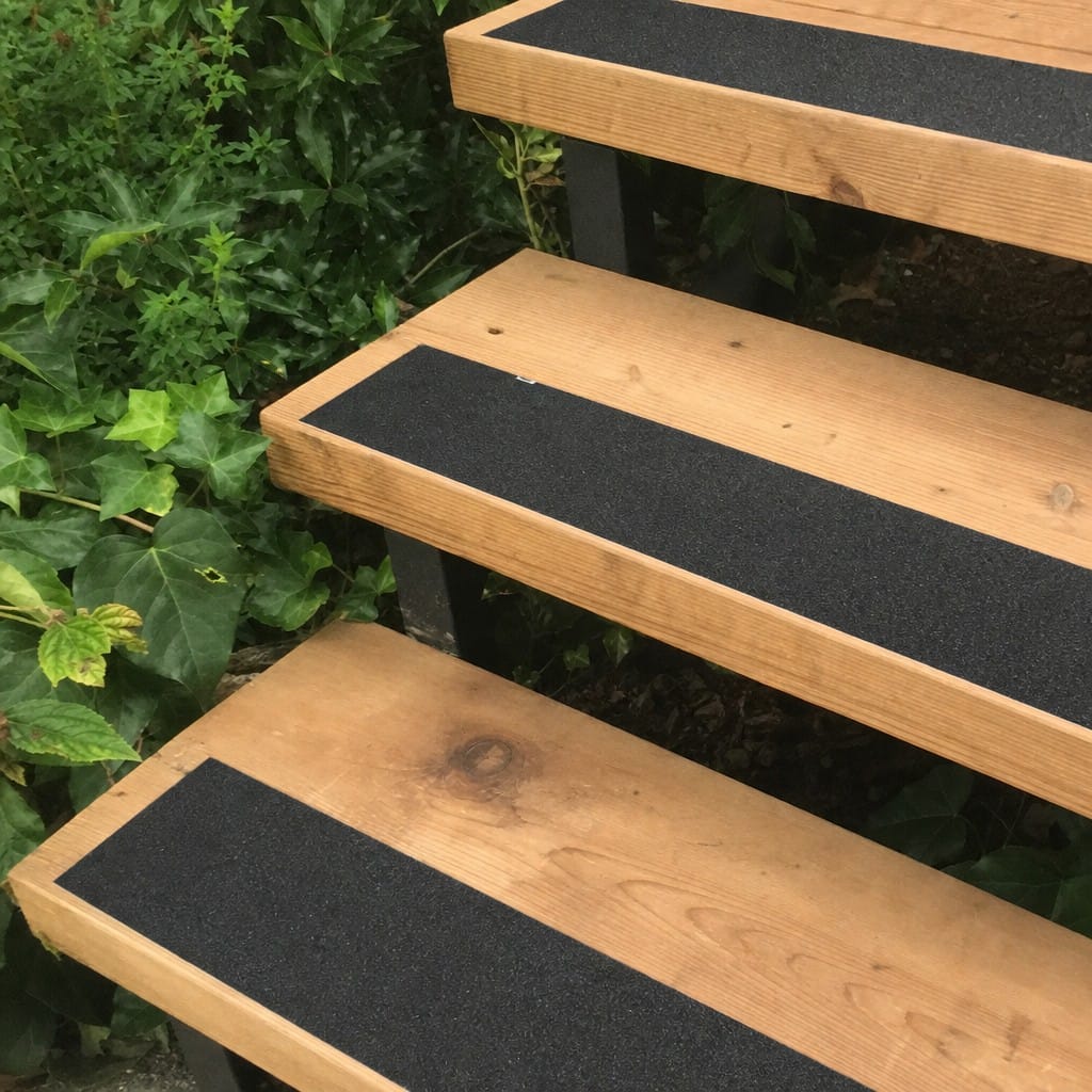 Customer photo review of Black Anti-Slip Tape | Silicon Carbide Grit | 18.3m Roll | 4 Widths