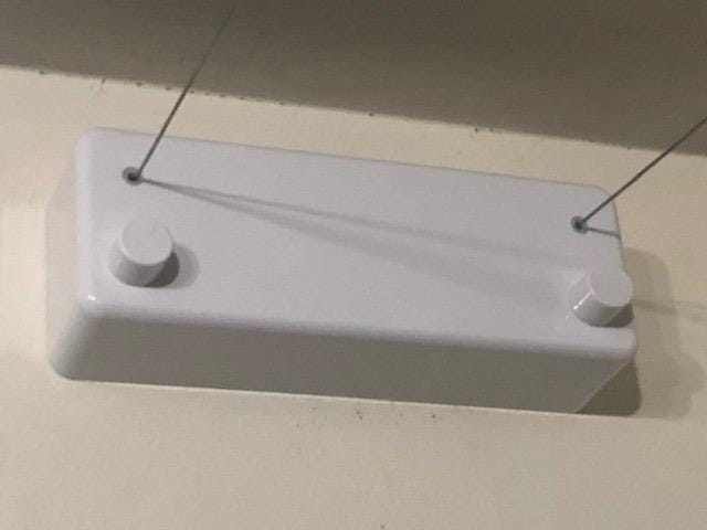 Customer photo review of DryLine™ Retractable Clothesline — 4 m Drying Line, Zero Space