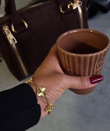 Customer photo review of Four clover Armband