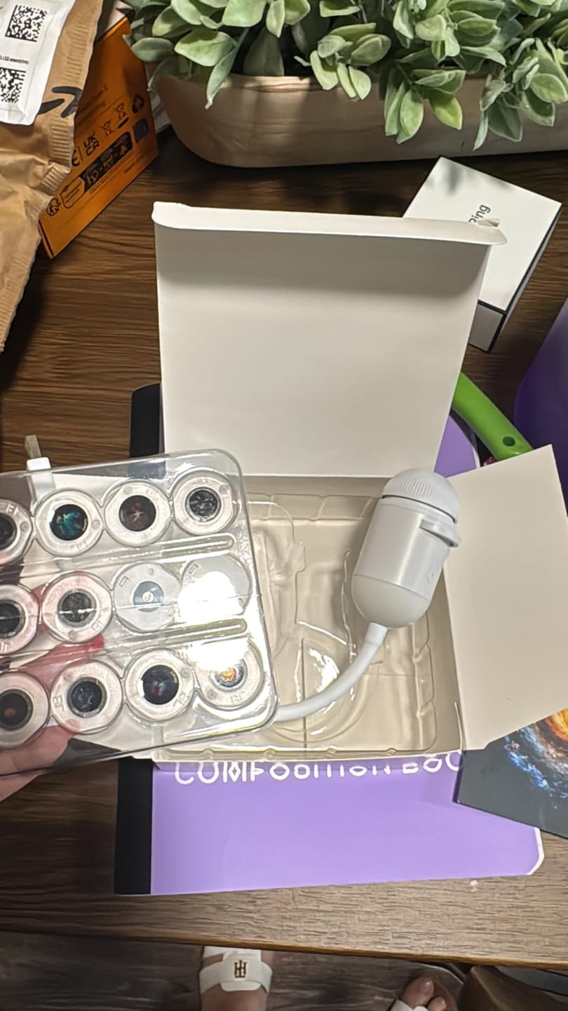 Customer photo review of Lumina Living Projection Night Light