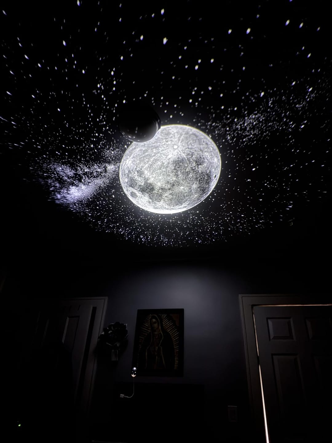 Customer photo review of Lumina Living Projection Night Light