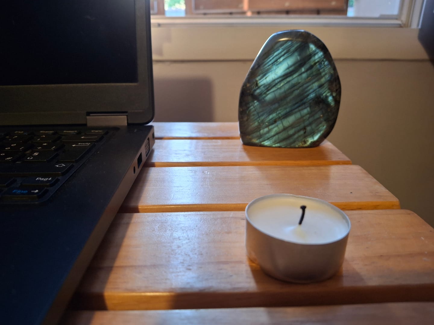 Customer photo review of Labradorite Bleue Flash, Forme libre