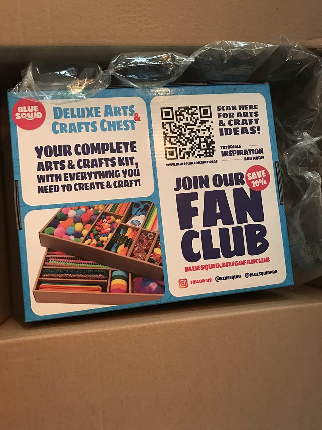 Customer photo review of Deluxe Craft Chest