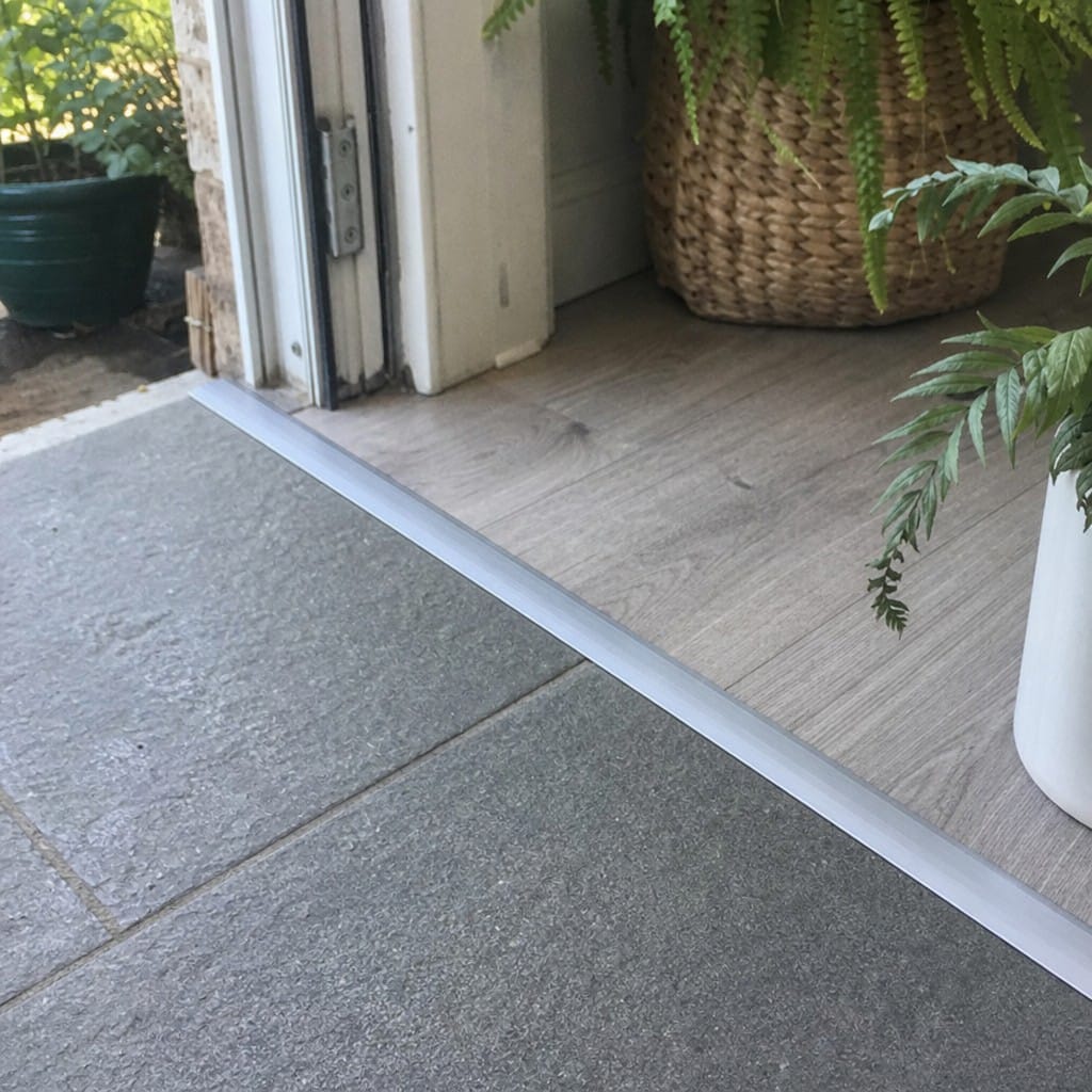 Customer photo review of Aluminium T Profile Strip 14x8mm Anodised Floor Transitions - 2.5m