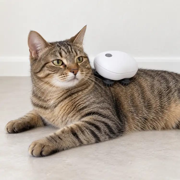 Customer photo review of Viva Pet Spa Handheld Massager