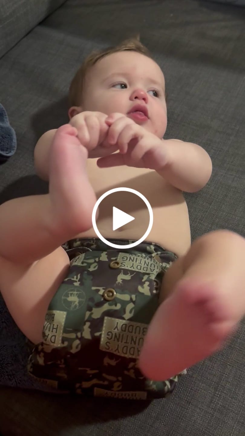 Customer video review of Slim Fit Pocket Cloth Diaper