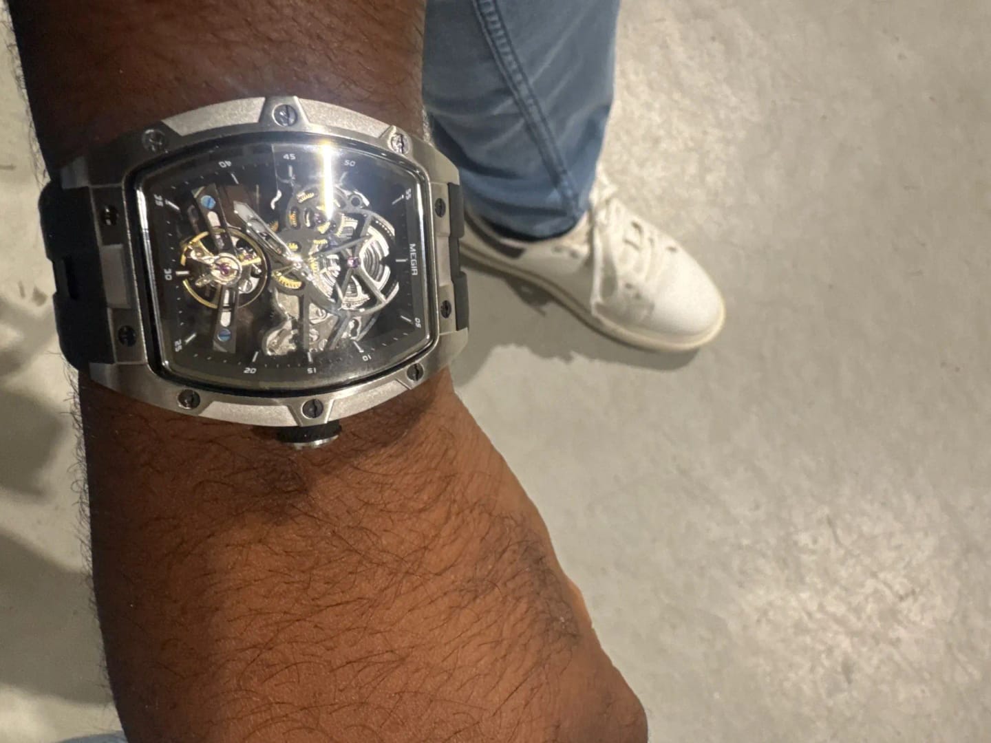 Customer photo review of Veyron Skeleton Automatic™
