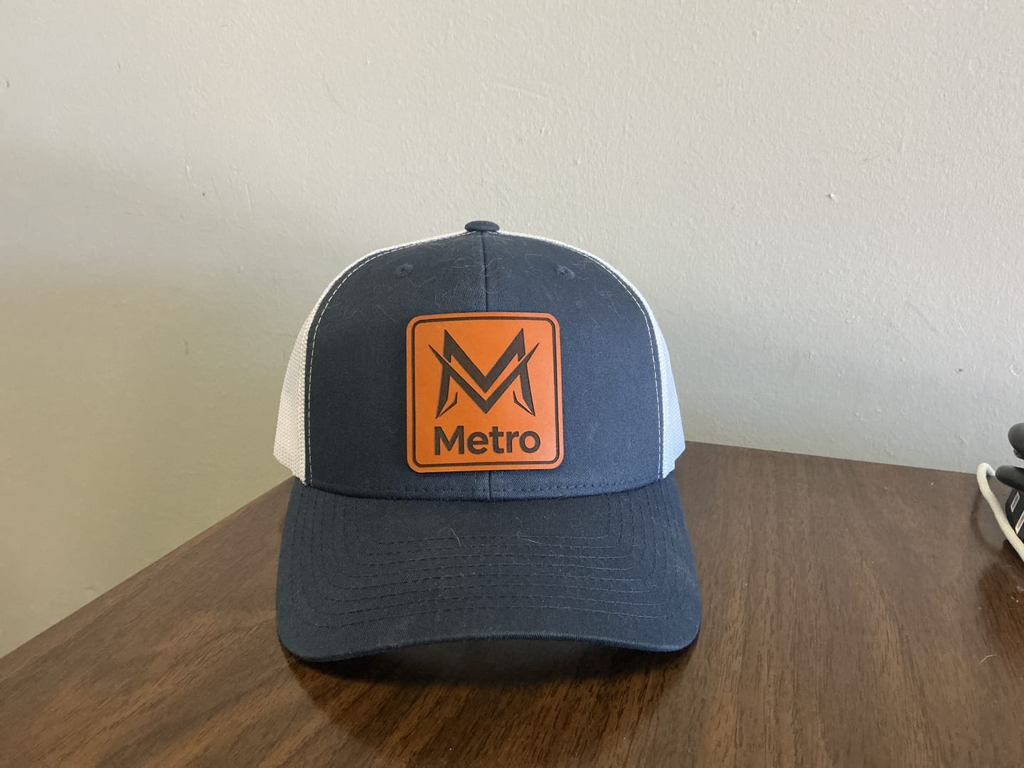 Customer photo review of Richardson 112 Custom Leather Patch Hats