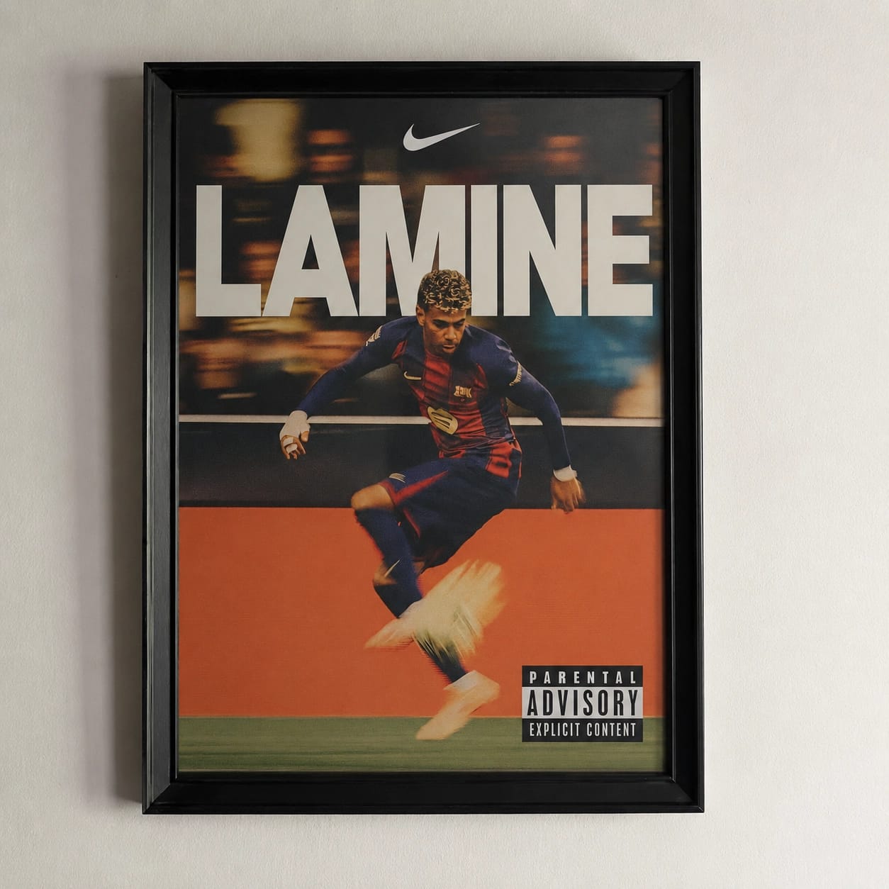 Customer photo review of Lamine Yamal 'Dawn Of A King' Poster