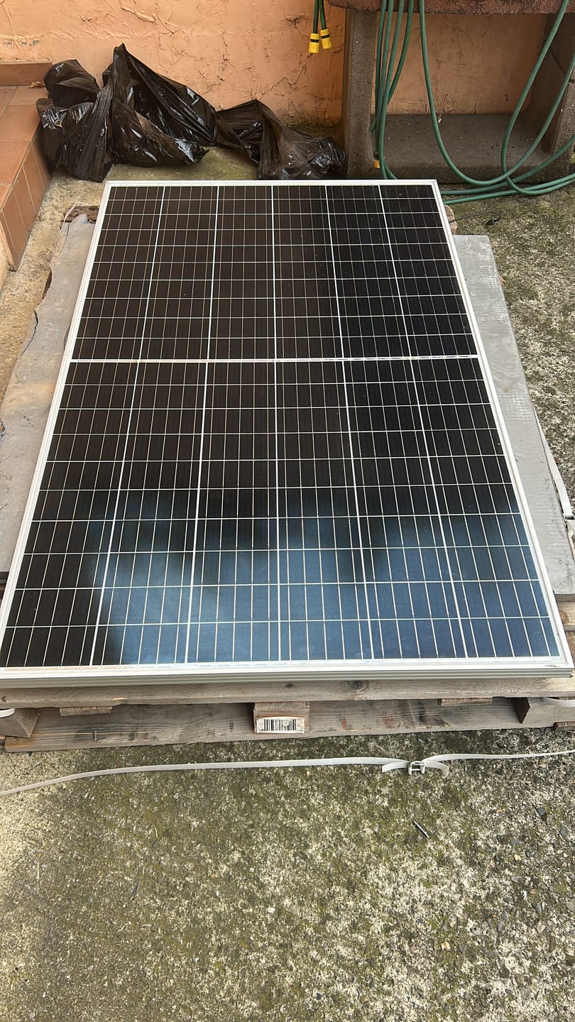Customer photo review of Pannello fotovoltaico EURENER MEPV 340W - Monocristallino