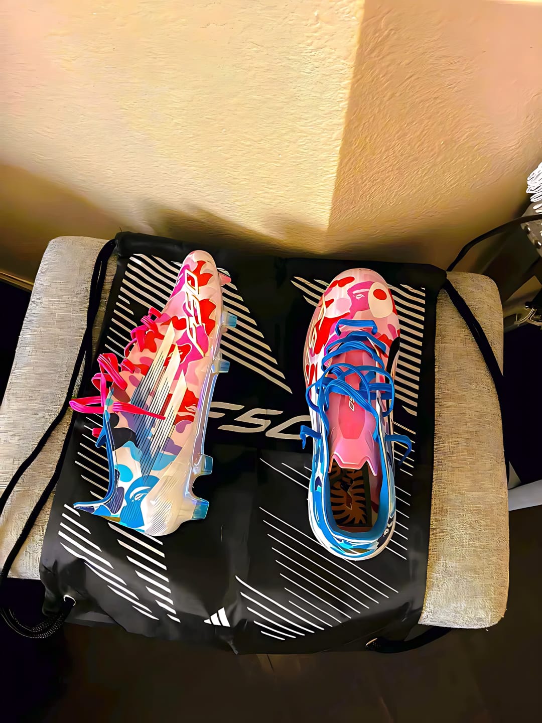 Customer photo review of F50 Elite FG X BAPE