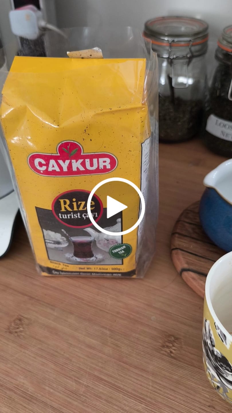 Customer video review of Rize Turkish Black Tea (500g)