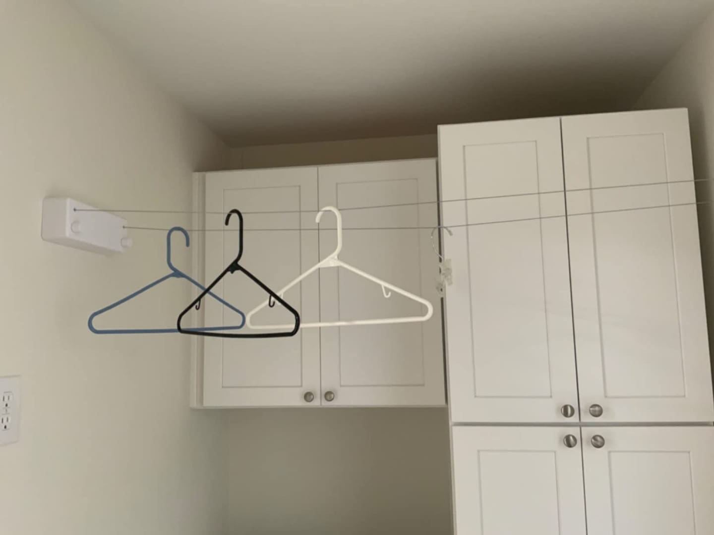 Customer photo review of DryLine™ Retractable Clothesline — 4 m Drying Line, Zero Space