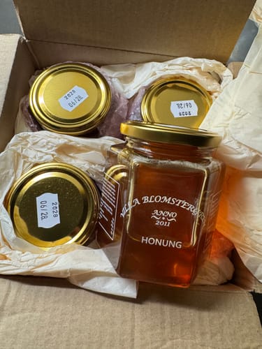 Customer photo review of Flytande honung 2 kg (4×500 g) – Svensk RAW honung