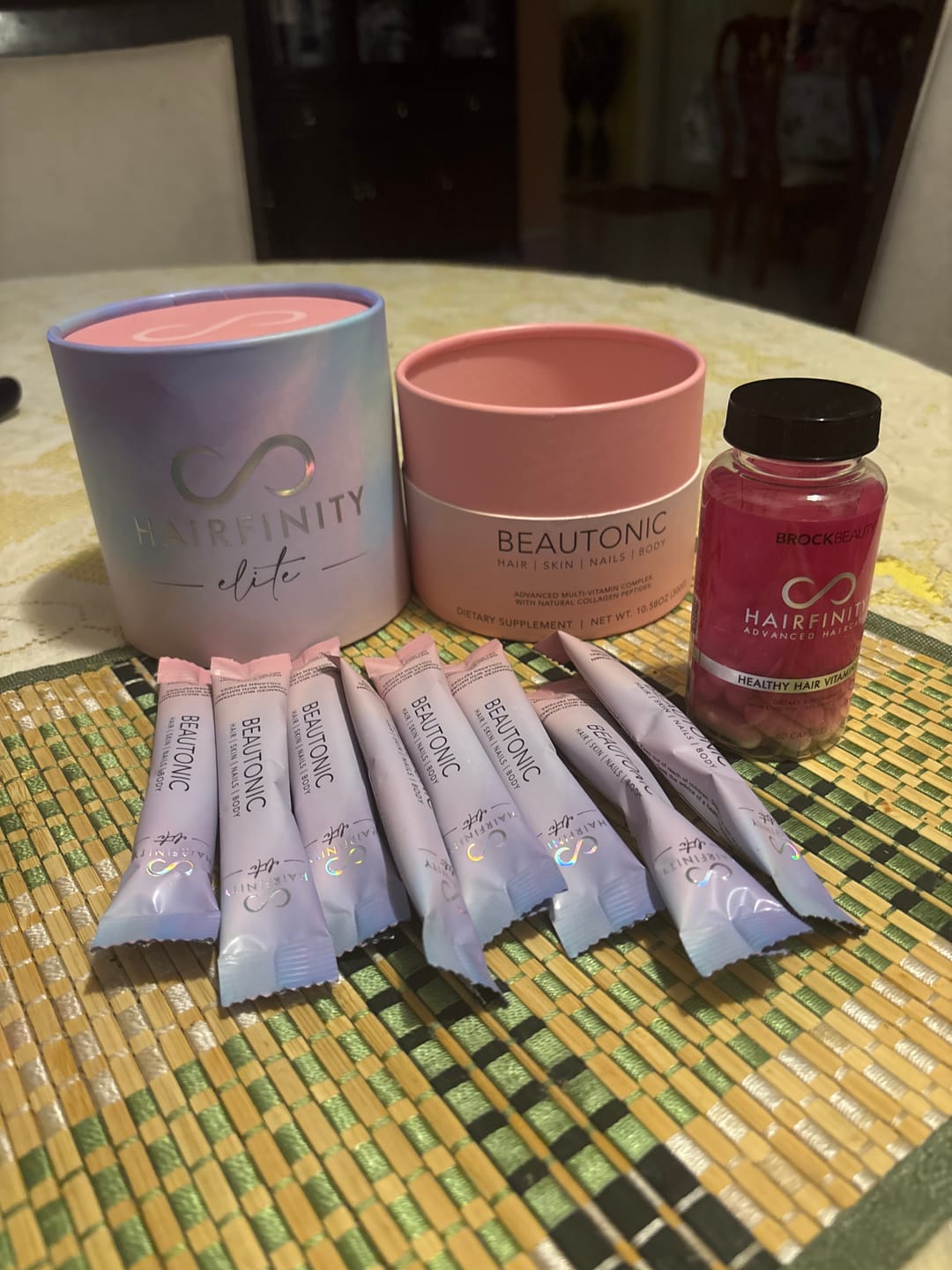 Customer photo review of Healthy Hair Vitamins 3 Month Supply (Buy 3 Get 1 Free)