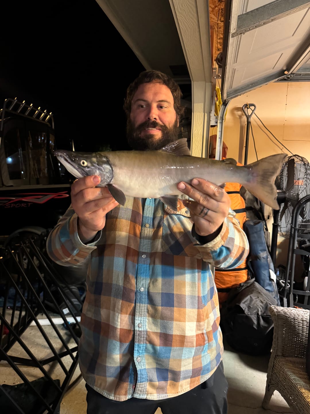 Customer photo review of Wing Micro Hoochies 1.5" - Kokanee & Trout Squid