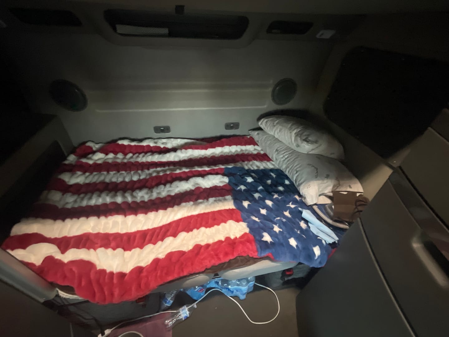 Customer photo review of Hugs Camo Green Blanket