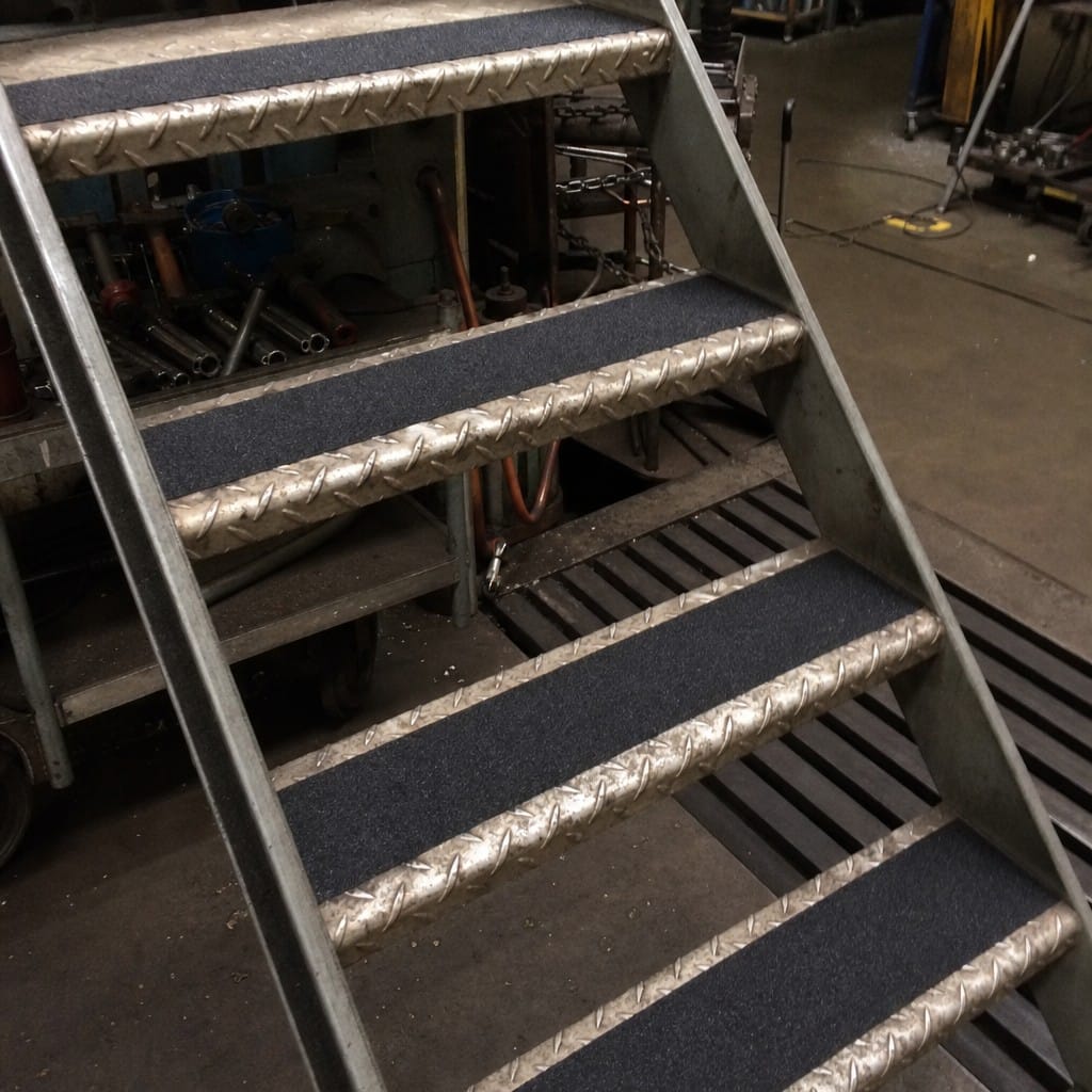 Customer photo review of Extra Coarse Anti-Slip Tape | Heavy Duty | Marine & Industrial Grade | 18.3m Roll