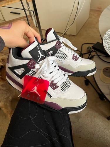Customer photo review of Air Jordan 4 Retro PSG