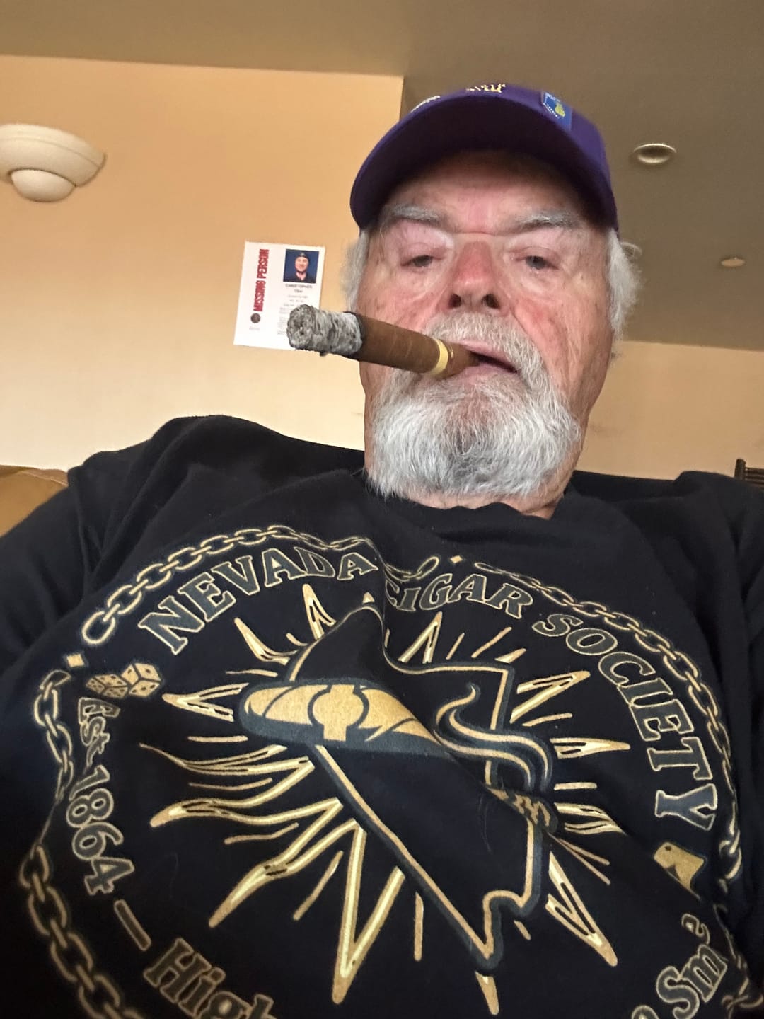 Customer photo review of Just One More Cigar Softstyle T Shirt