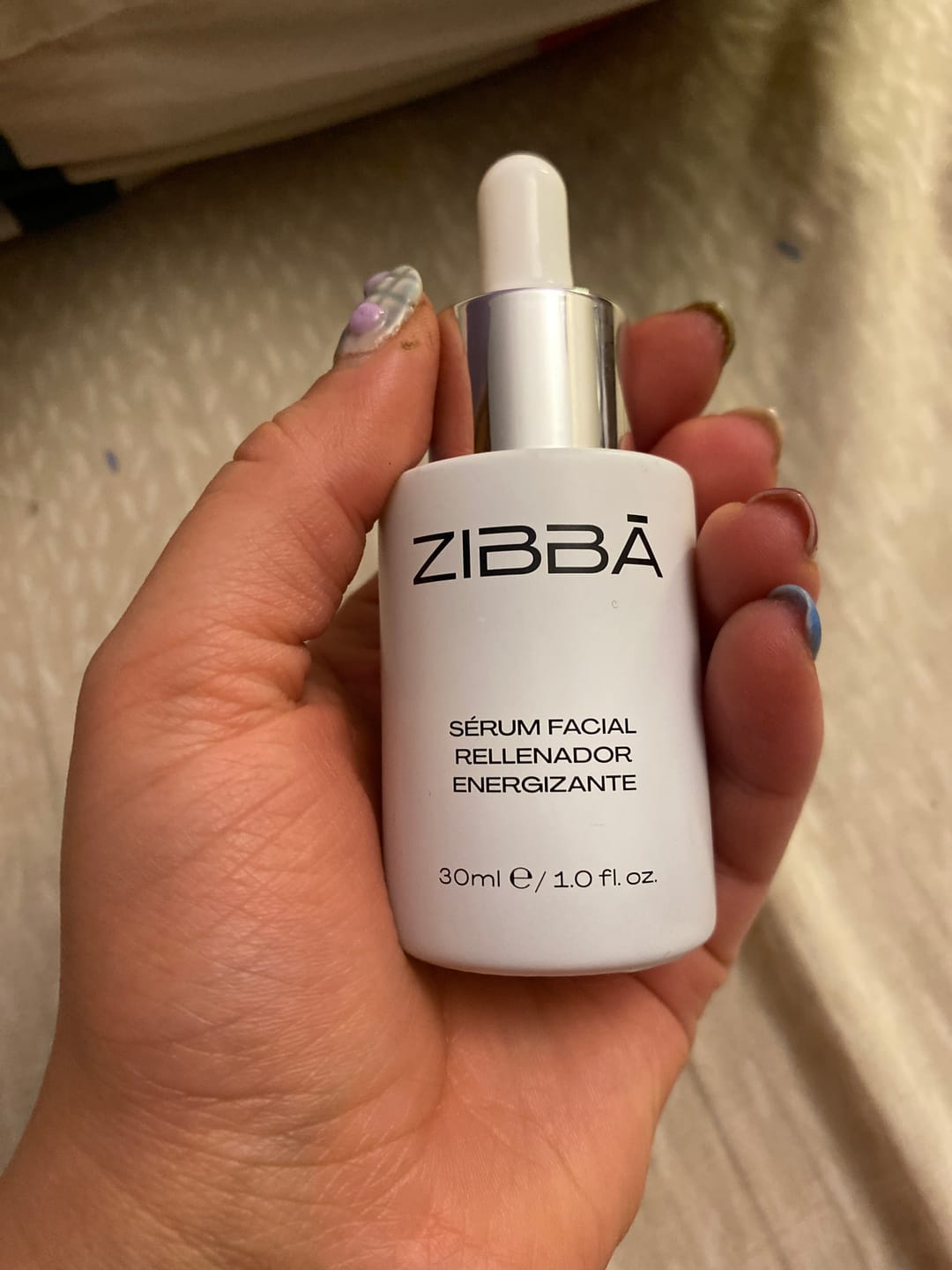 Customer photo review of Sérum Facial Rellenador Energizante