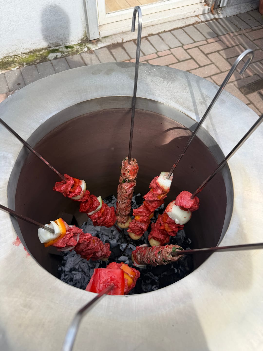 Customer photo review of Charcoal Tandoor 22