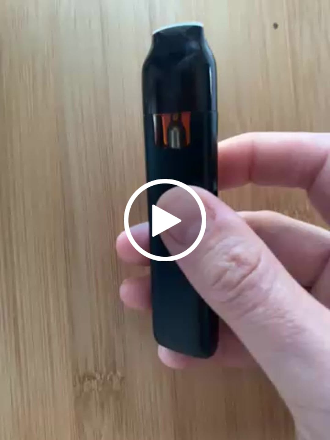 Customer video review of Peach PHC Vape