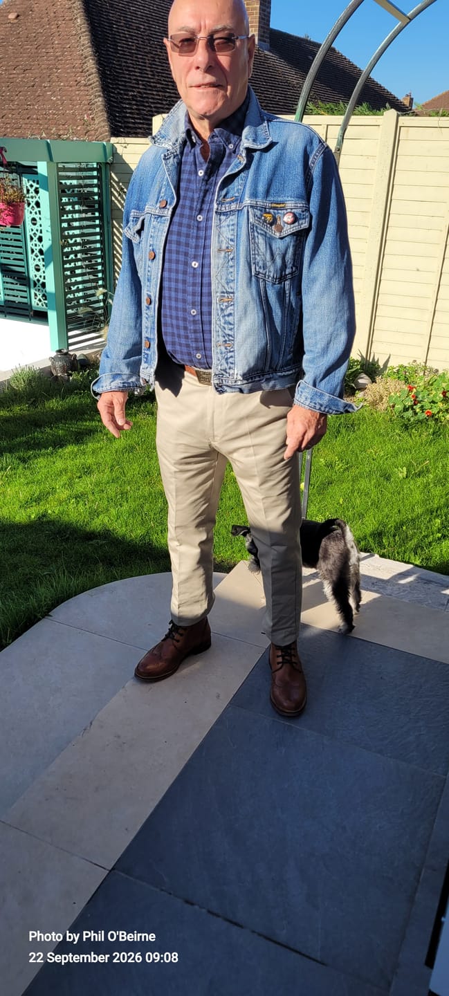 Customer photo review of Sta Prest Trousers - Khaki