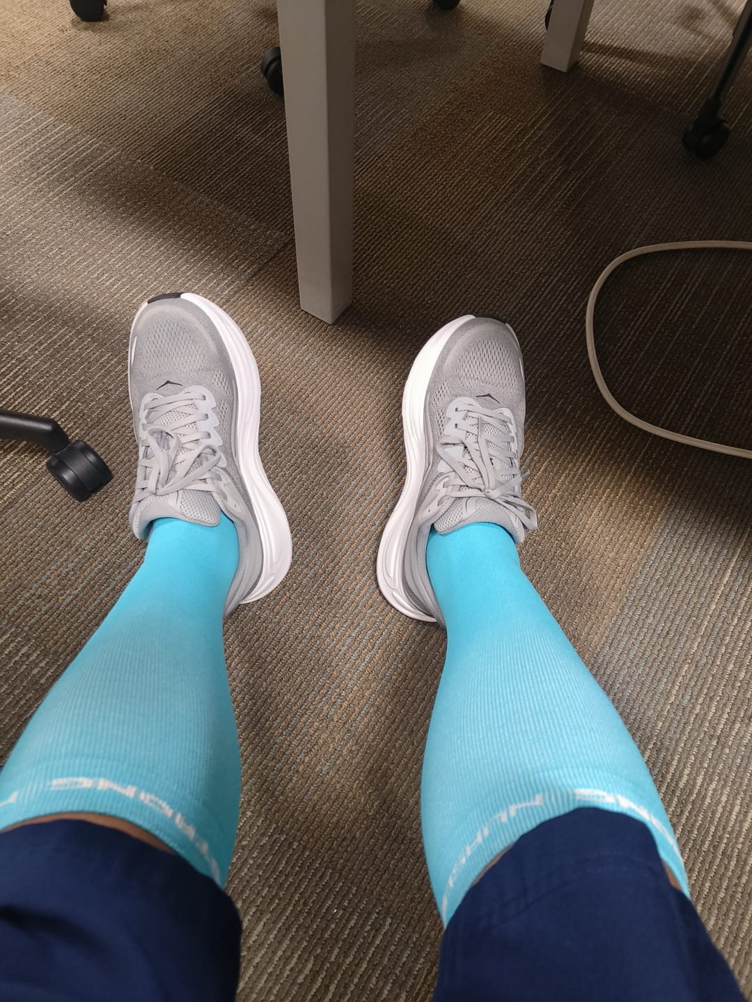 Customer photo review of NurseStrong Performance Compression Socks
