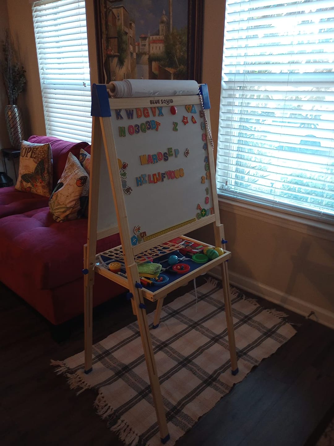 Customer photo review of Art Easel with 100+ Accessories