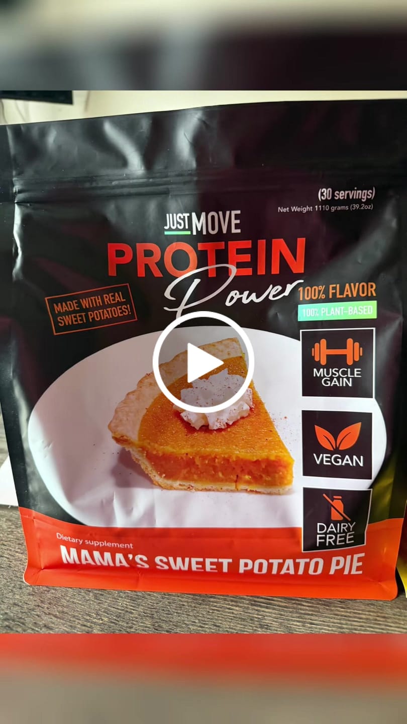 Customer video review of Sweet Potato Pie Protein