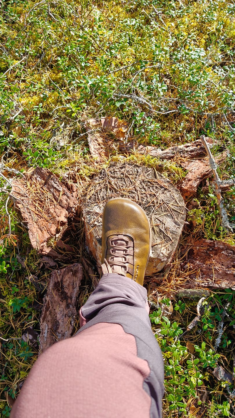 Customer photo review of Vaistoa Uoma 2 -paljasjalkavaelluskengät