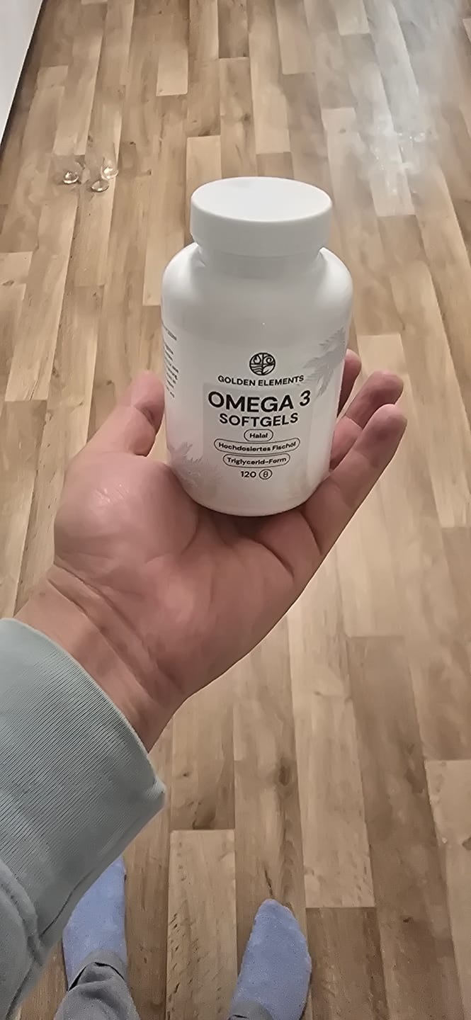Customer photo review of Omega 3 Halal Triglyceride - Softgels
