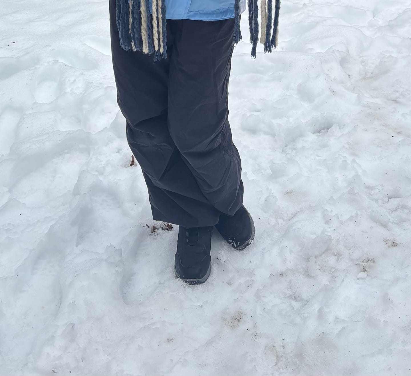 Customer photo review of Botas North Snow Con Plush y Suela Antideslizante