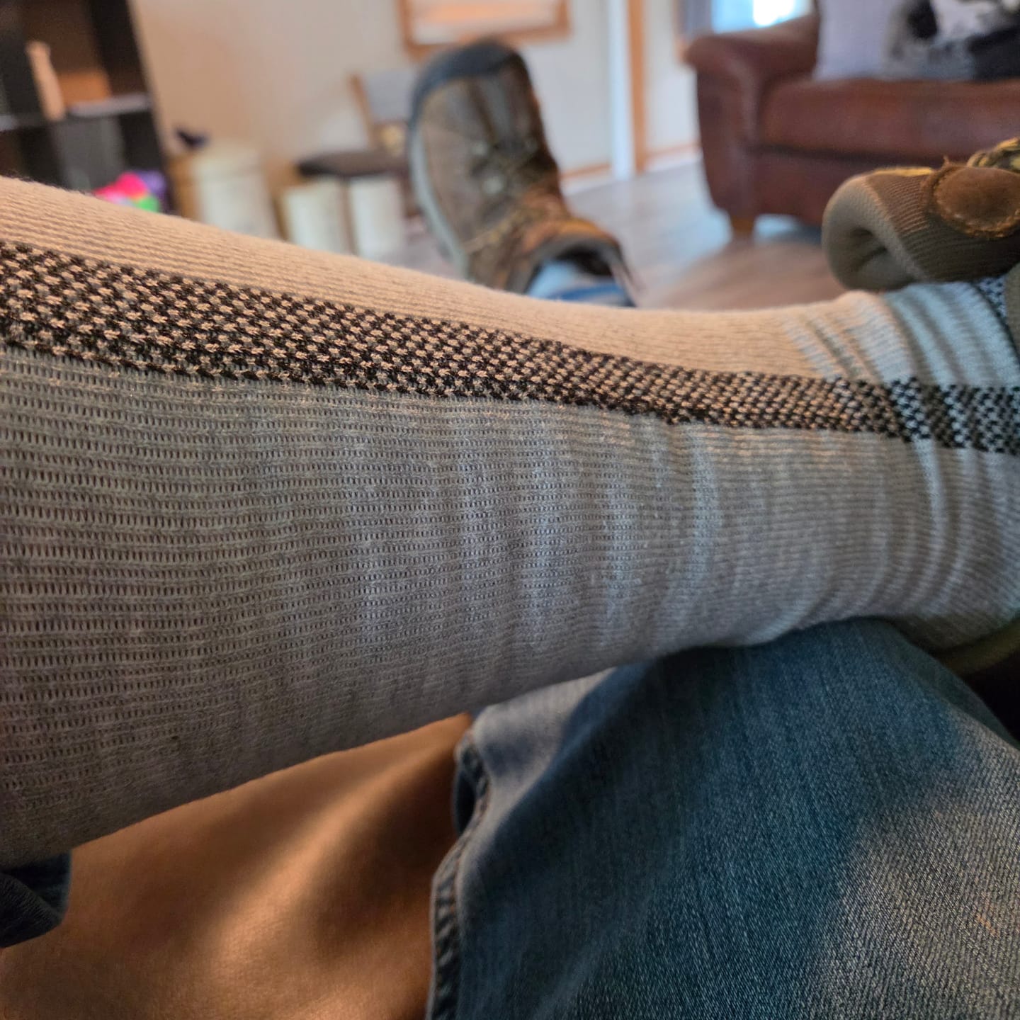Customer photo review of The Alpaca Socks