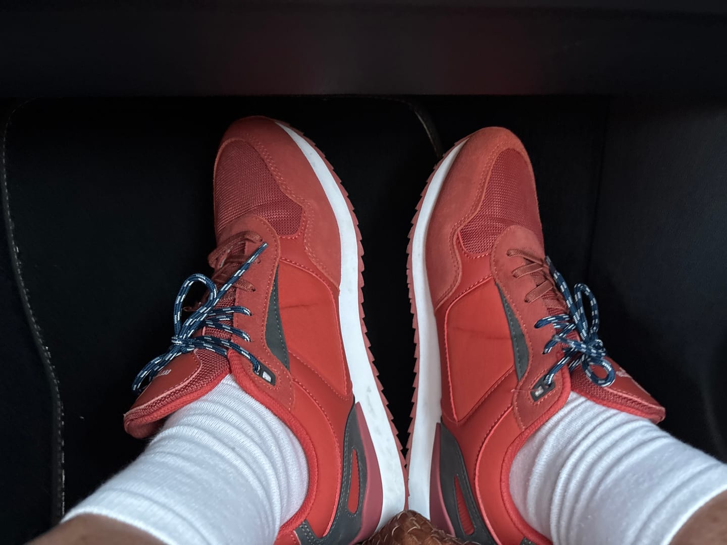 Customer photo review of Sneakers Chamonix orange rouille