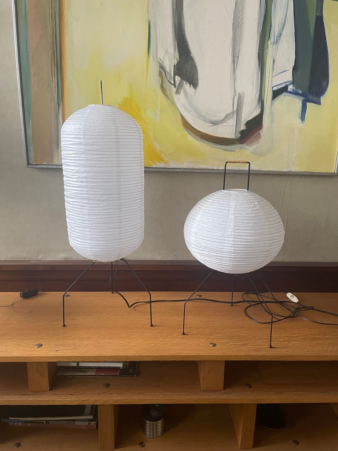 Customer photo review of 12" White Fine Line Premium Even Ribbing Paper Lantern, Extra Sturdy