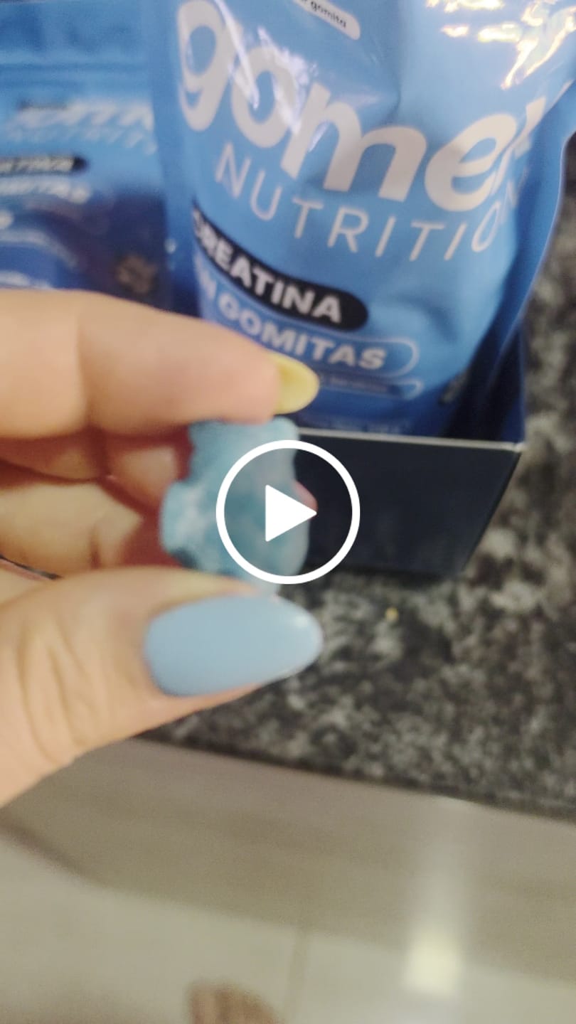 Customer video review of Gomitas de Creatina GOMEX | 5g por Dosis, Sin Polvos