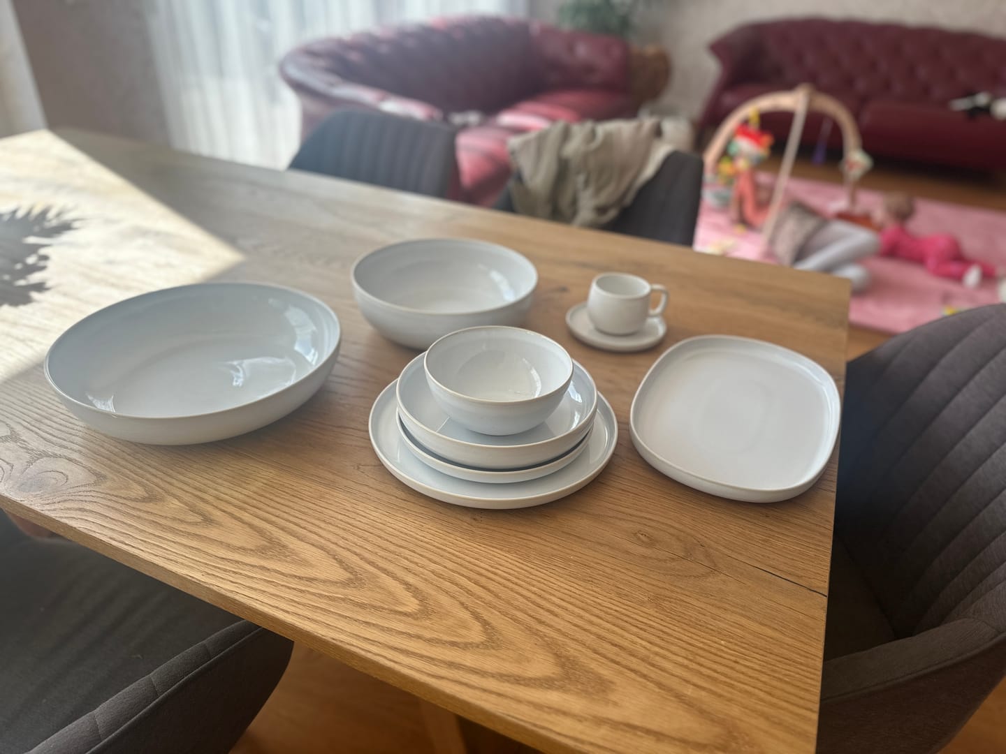 Customer photo review of Lyra - Geschirrset (48 teilig)