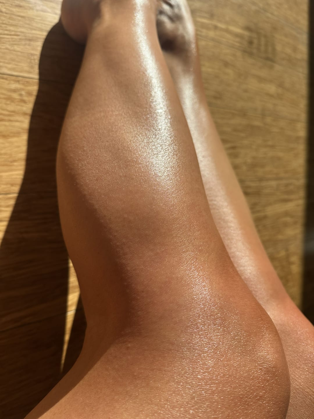 Customer photo review of Self Tanning Foam