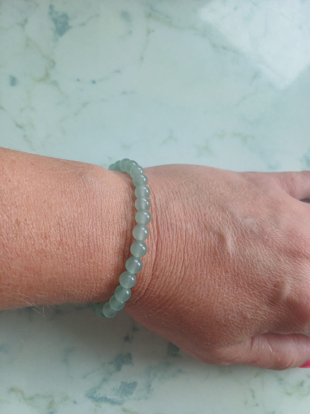 Customer photo review of Bracelet Aventurine 6mm