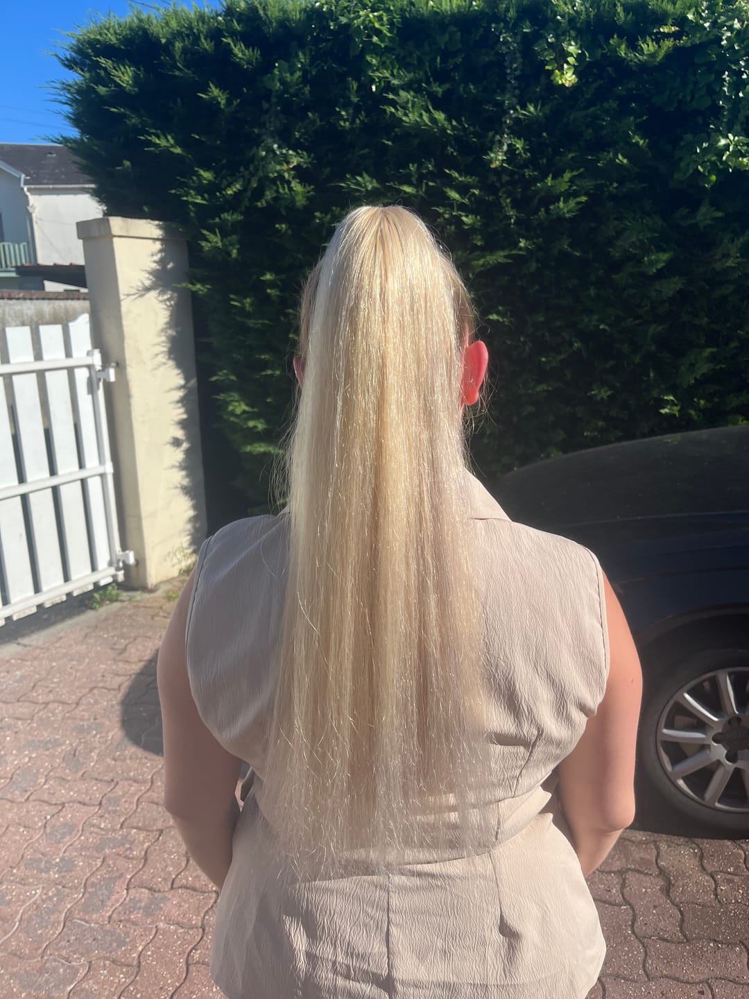 Customer photo review of PONYTAIL ICED LATTE