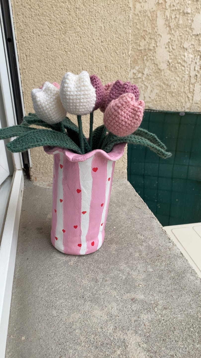 Customer photo review of Kit de Poterie Argile Autodurcissante