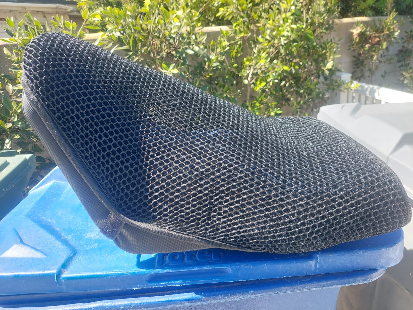 Customer photo review of Wind Rider Seat Cover