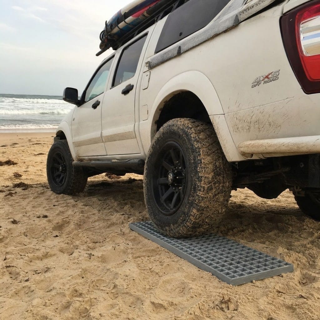 Customer photo review of Road Waffle Boards GRP 25mm 38mm Fibreglass Off Road Pair