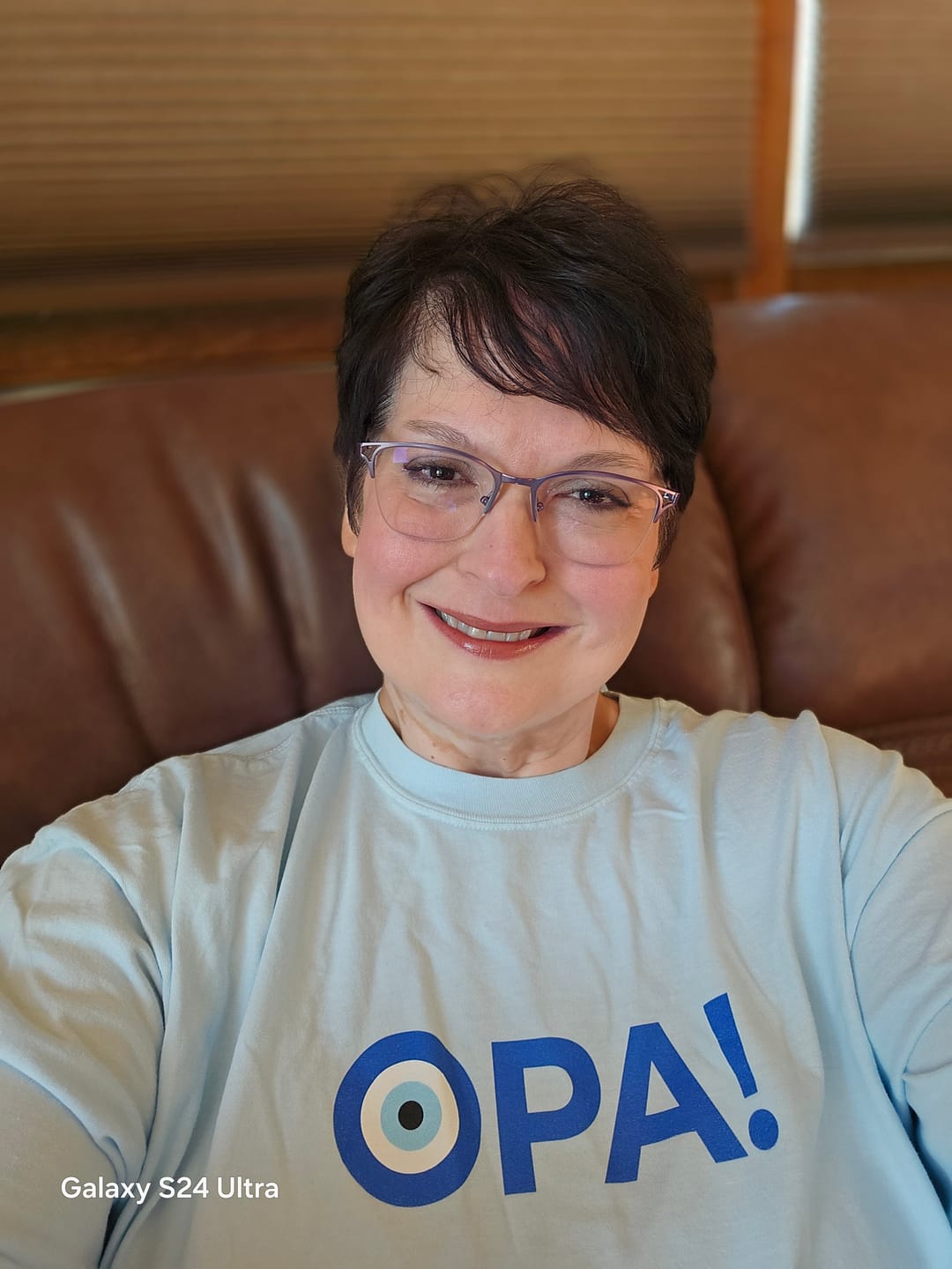 Customer photo review of Opa! T-Shirt