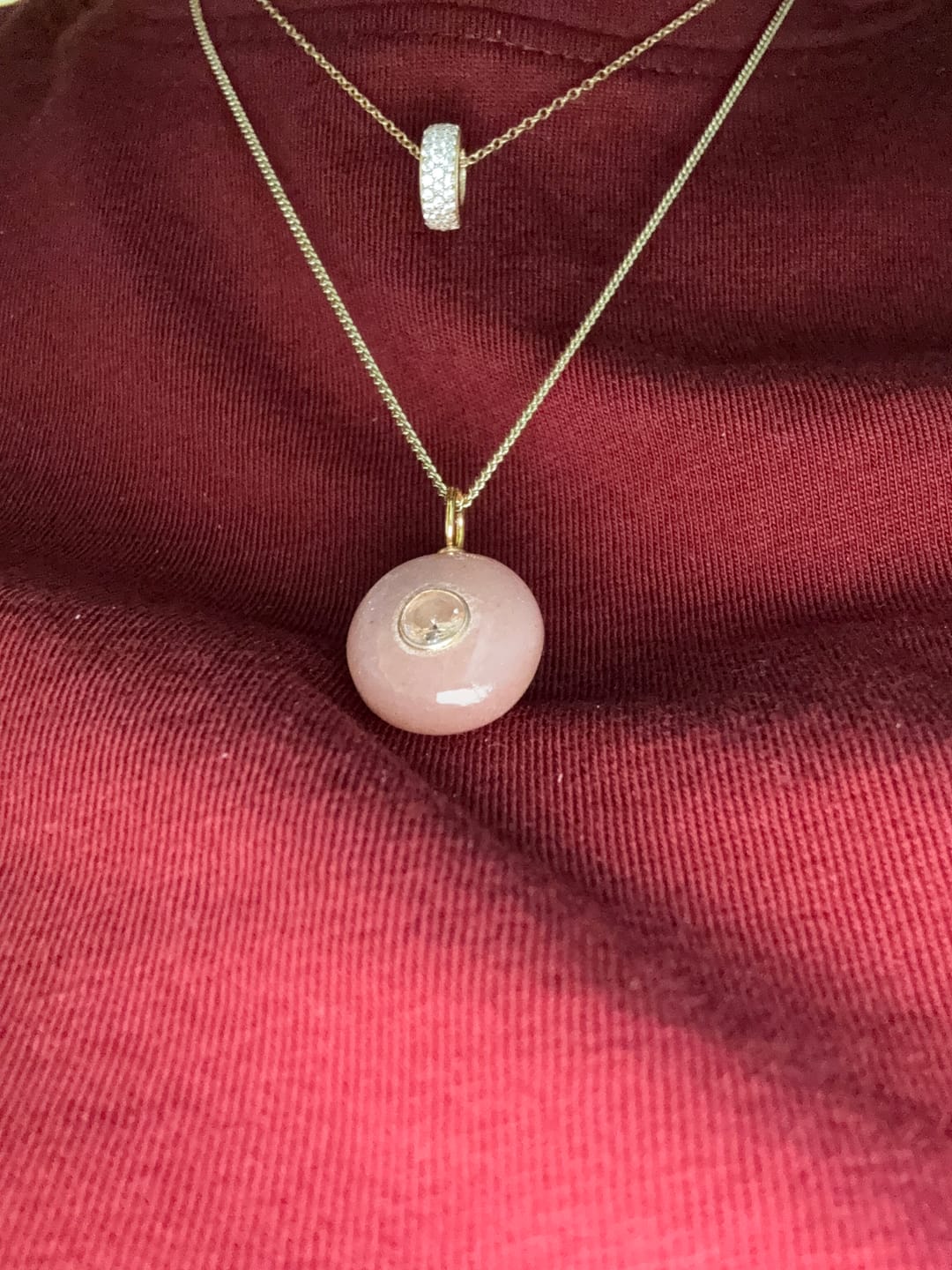 Customer photo review of Collar Cadena Mini Eslabones