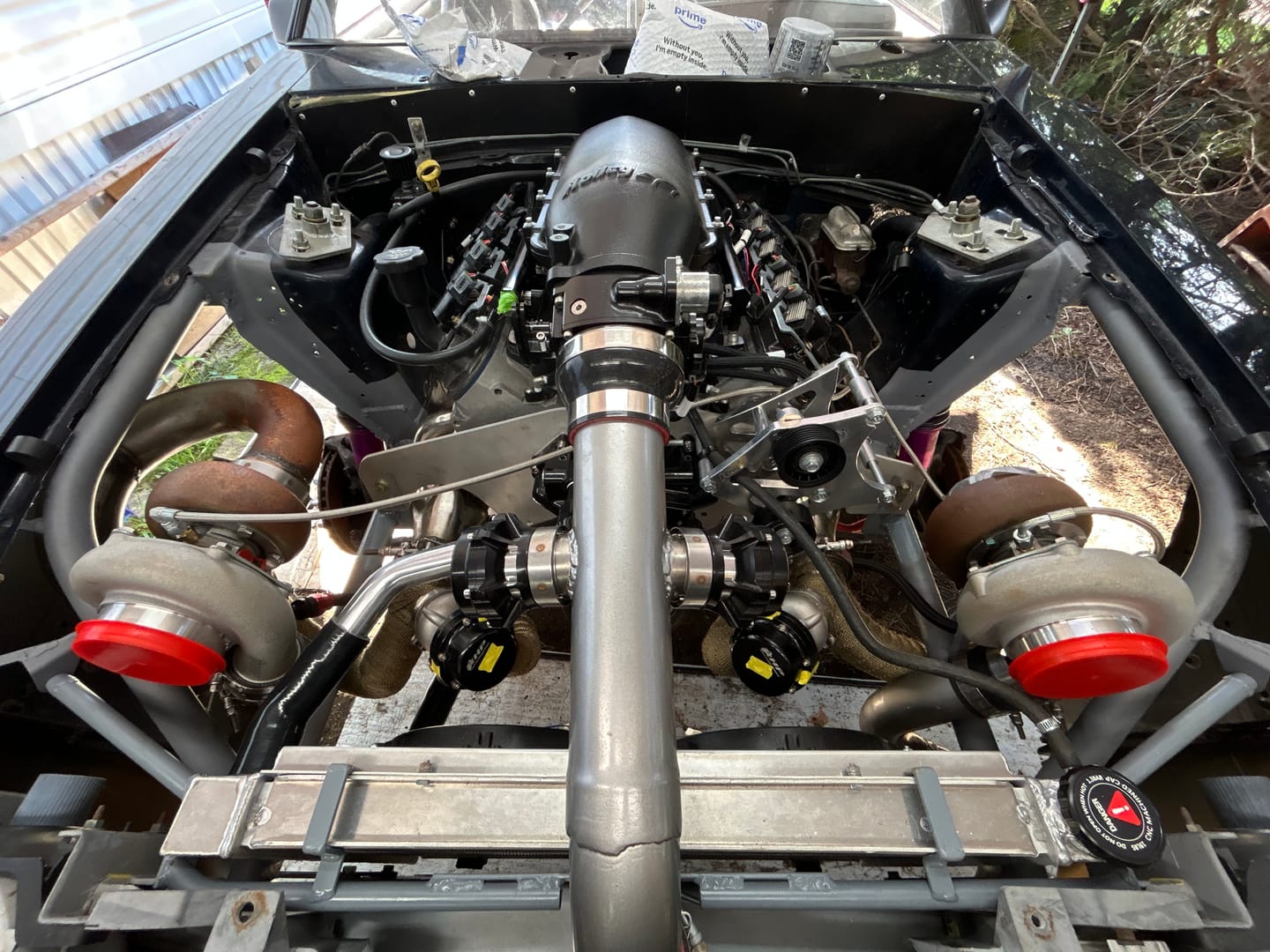 Customer photo review of Motion Raceworks 48" Throttle Cable w/ GM/Ford Pedal Attachment 18-141