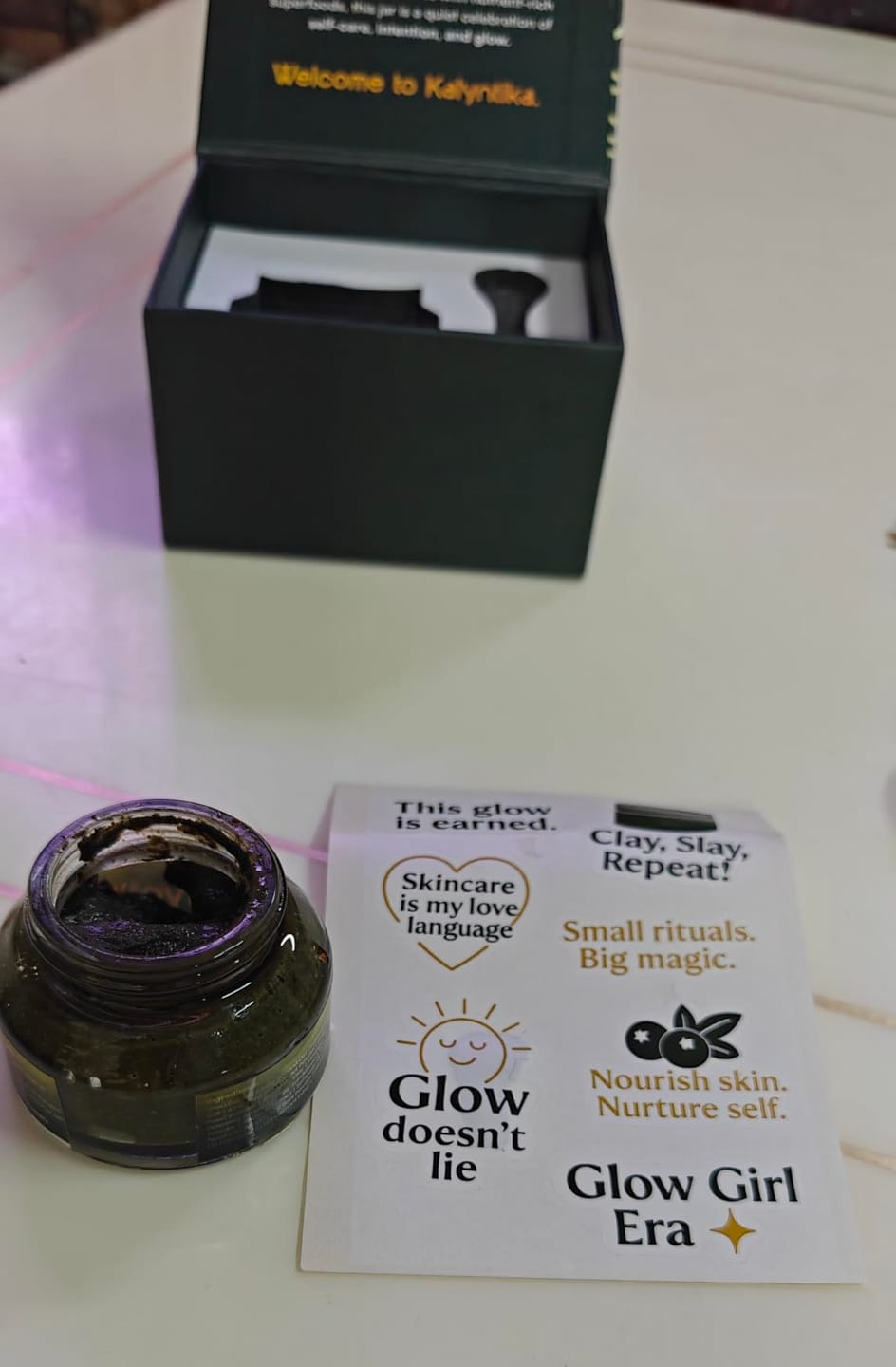 Customer photo review of Supergreen Reset Masque