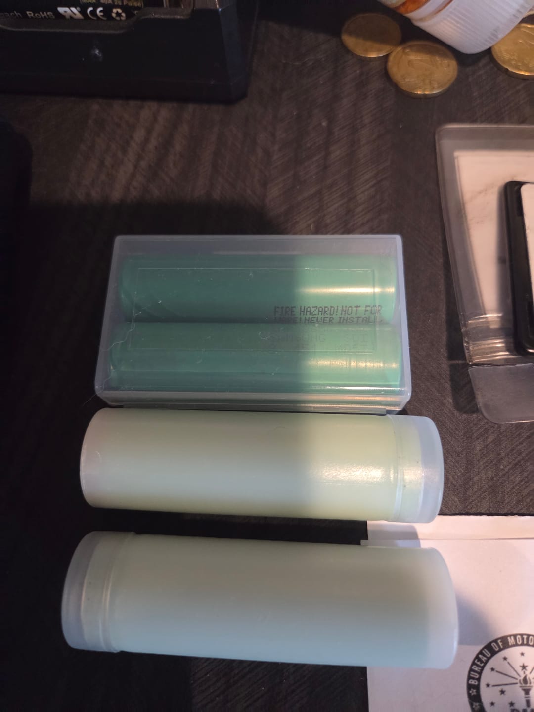 Customer photo review of Samsung 25R 18650 2500mAh 20A Battery